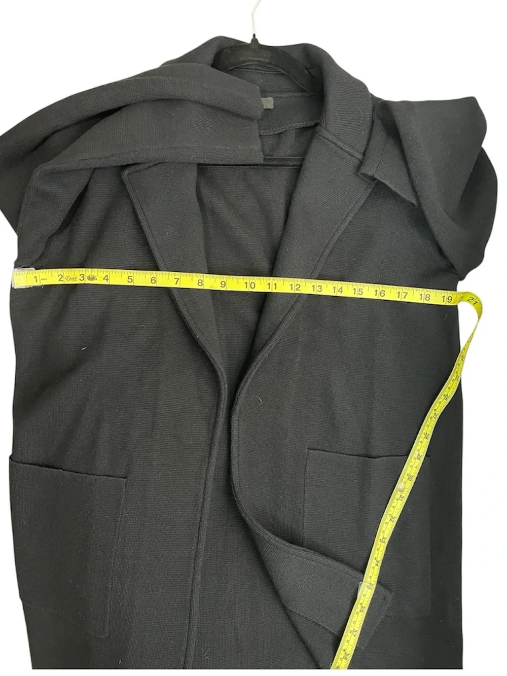J. Crew Sophie Open Front Sweater-blazer Black  Size Small